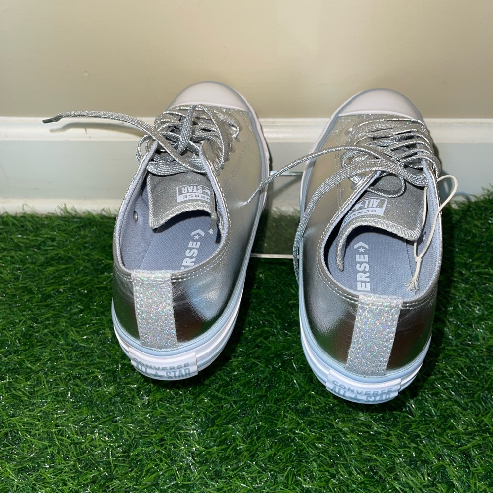 Converse Silver Women's Sneakers - Picture 3 of 7